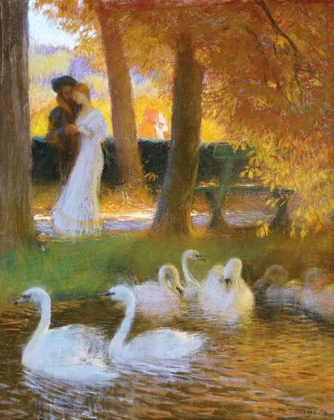 Der Herbstspaziergang à Gaston de Latouche