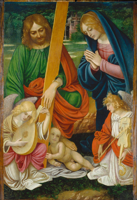 The Adoration of the Christ Child à Gaudenzio Ferrari
