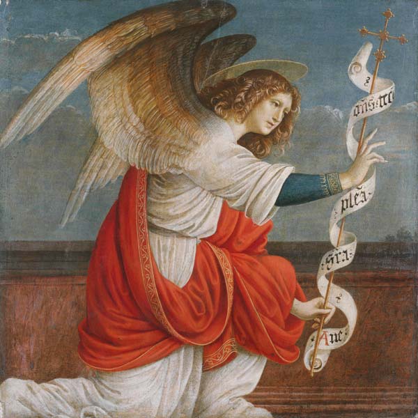 Archangel Gabriel (Panel from an Altarpiece: The Annunciation) à Gaudenzio Ferrari
