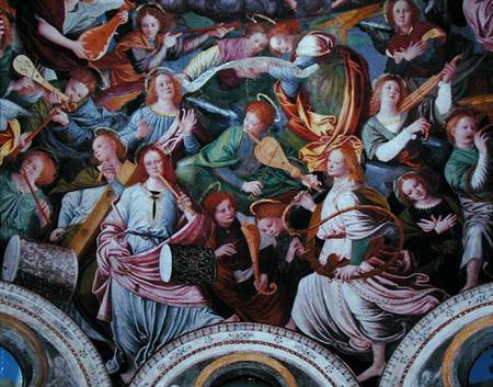 The Concert of Angels à Gaudenzio G. de Vincio Ferrari