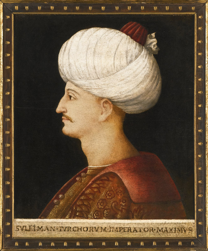 Sultan Suleiman I the Magnificent à Gentile Bellini