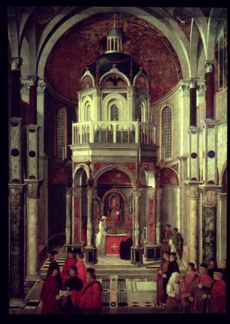 The Miraculous Healing of Pietro de' Ludovici à Gentile Bellini