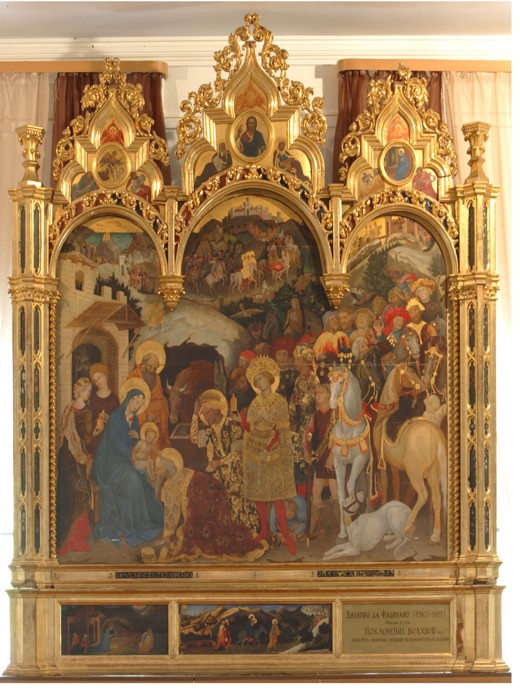 The Adoration of the Magi à Gentile da Fabriano
