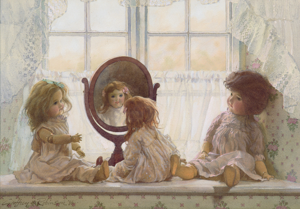 Dolls on the Windowsill à Geoffrey  Robinson