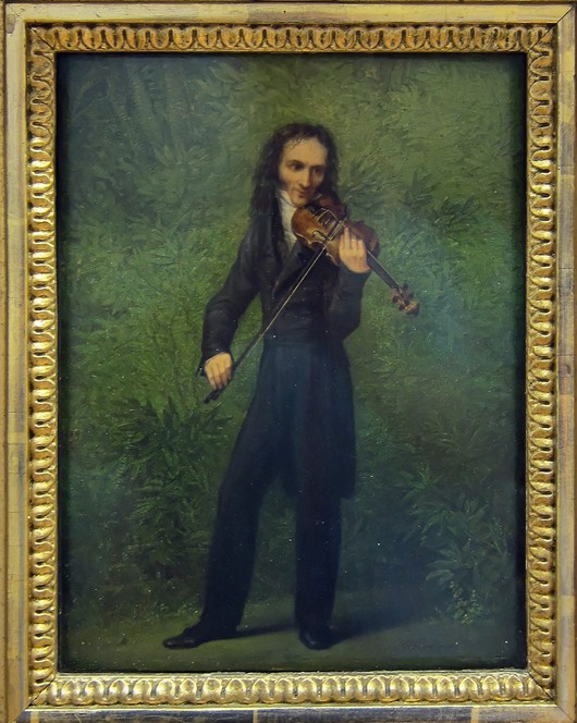 Portrait of Niccolò Paganini (1782-1840) à Georg Friedrich Kersting
