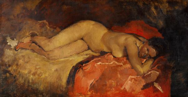 Reclining nude