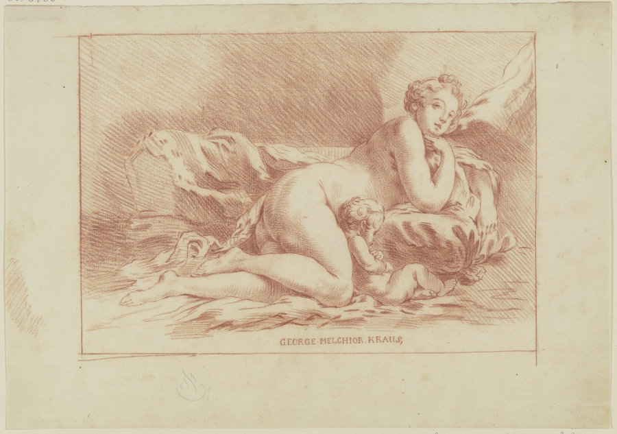 Venus and Cupid à Georg Melchior Kraus