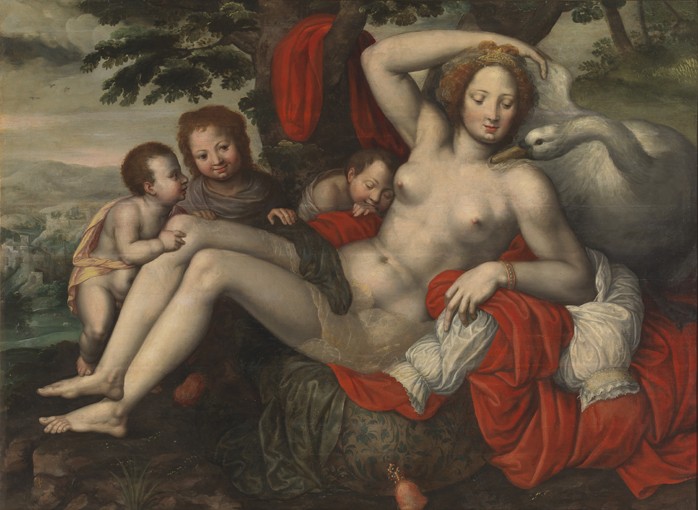 Leda and the Swan à Georg Pencz