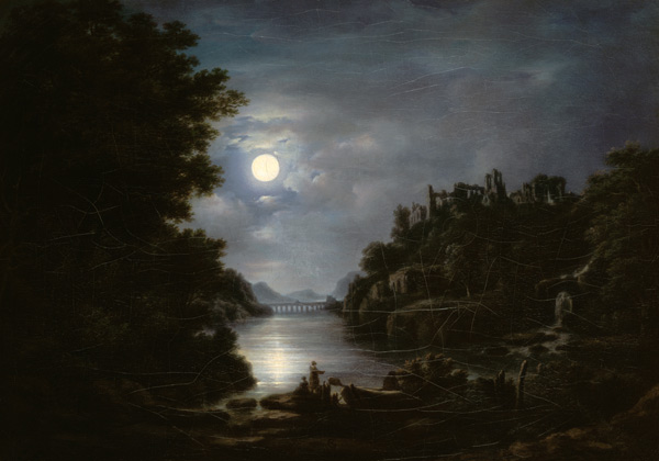 paysage de clair de lune à Georg Primavesi