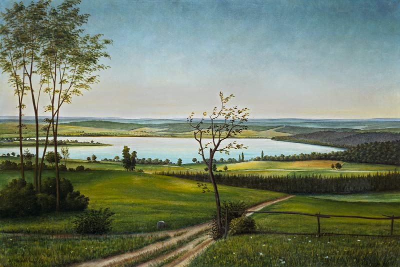 sur l'Osterseen à Georg Schrimpf