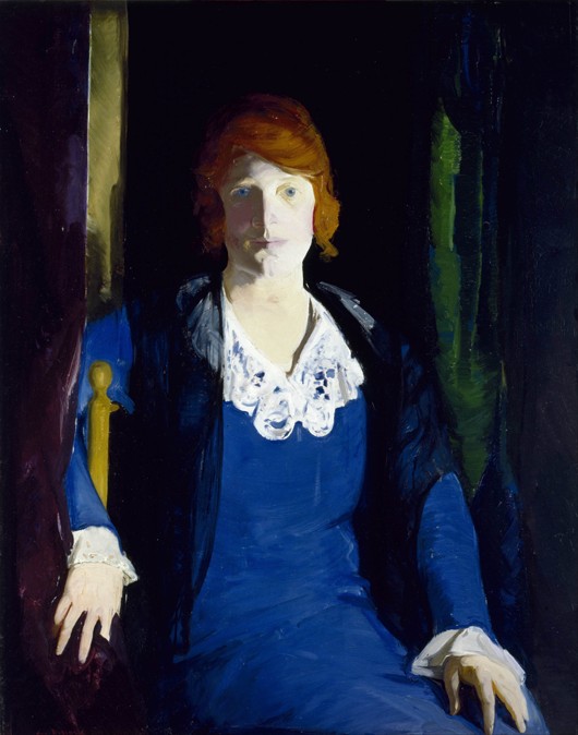Portrait of Florence Pierce à George Bellows