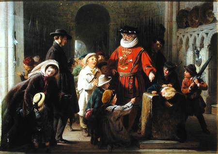 Children in the Tower of London à George Bernard O'Neill