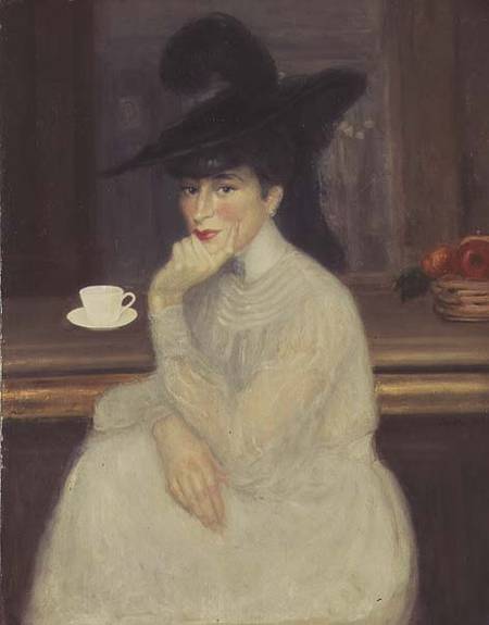 Waiting at the Bar: Portrait of Sarah Bernhardt à George Bottini