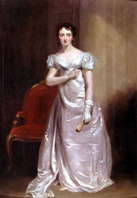 Portrait of Harriet Smith as Miss Dorillon à George Clint