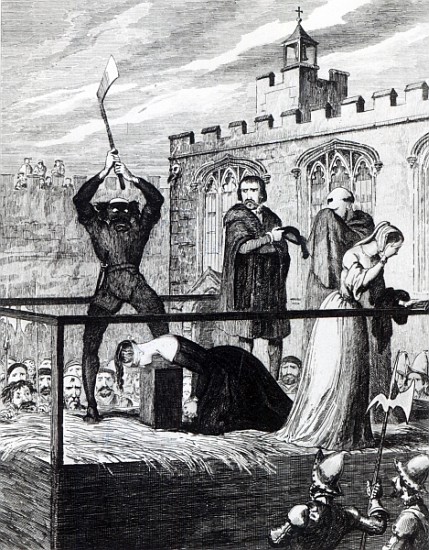The Execution of Lady Jane Grey à George Cruikshank