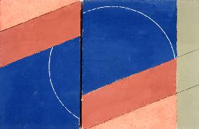 Painting - Interrupted Circle, 2000 (oil on board) 
