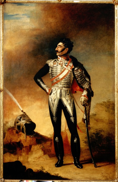 Portrait of Prince Valerian Grigoryevich Madatov (1782-1829) à George Dawe