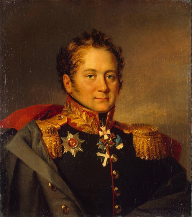 Portrait of General Alexander Alexandrovich Pisarev (1780-1848) à George Dawe