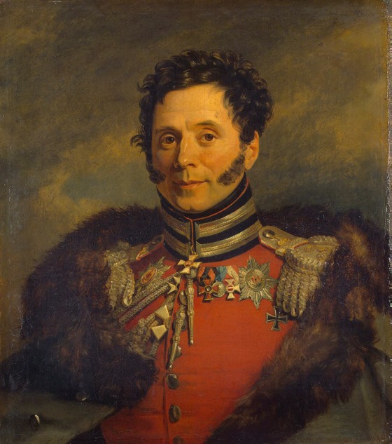 Portrait of General Nikolai Ivanovich Depreradovich (1767-1843) à George Dawe