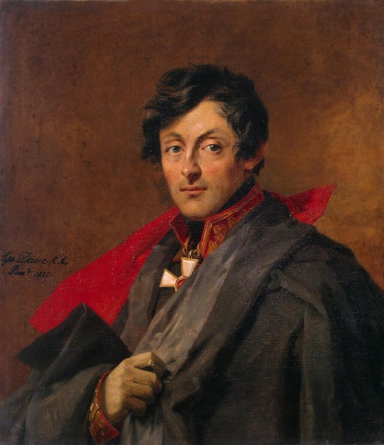 Portrait of Count Alexander Ivanovich Ostermann-Tolstoy (1772-1857) à George Dawe
