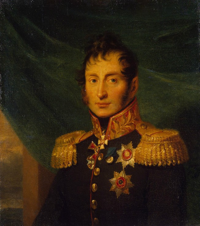Portrait of Nikolai Alexeyevich Tuchkov (1765-1812) à George Dawe