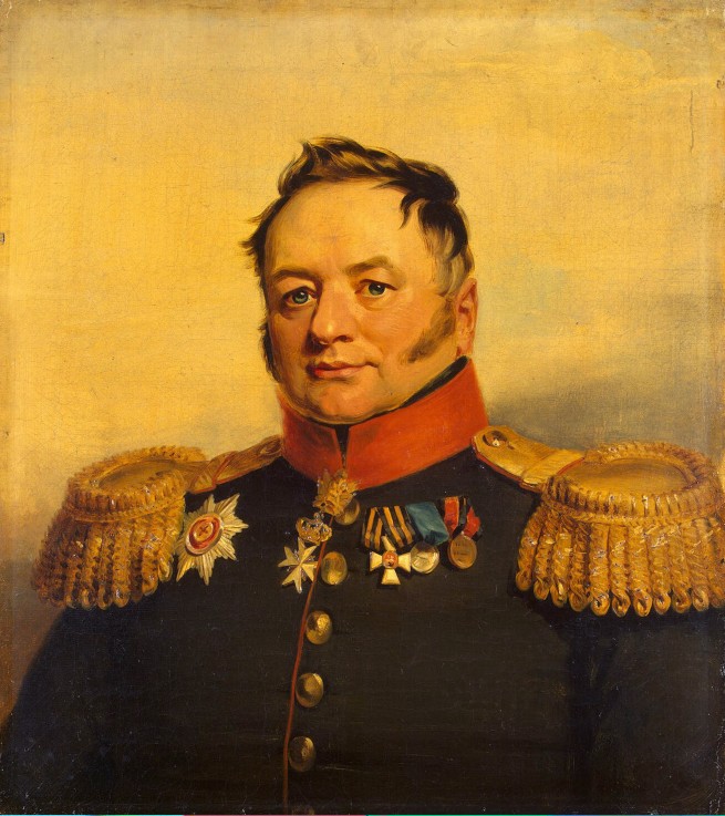 Portrait of Pavel Alexeyevich Tuchkov (1776-1858) à George Dawe