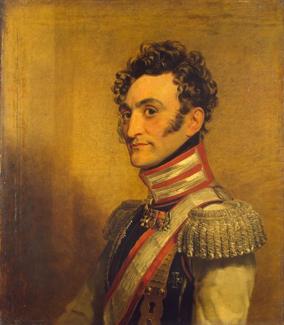 Portrait of Vladimir Ivanovich Kablukov (1781-1848) à George Dawe