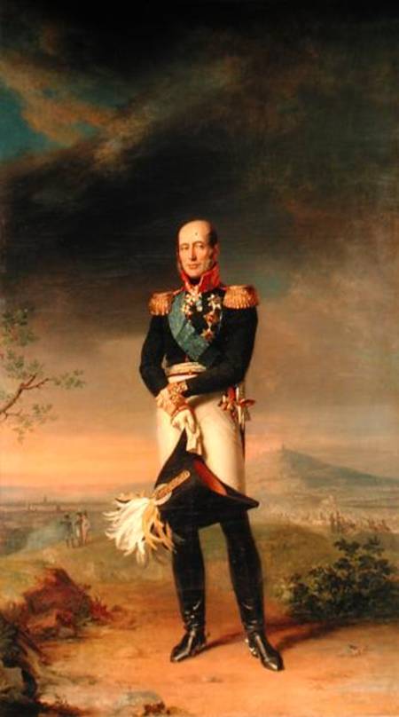 Portrait of Prince Mikhail Barclay de Tolly (1761-1818) à George Dawe