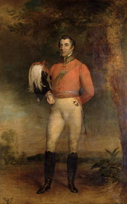 The Duke of Wellington (oil on canvas) à George Dawe