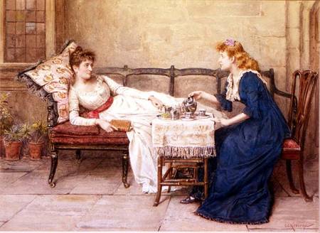 Afternoon Tea à George Goodwin Kilburne