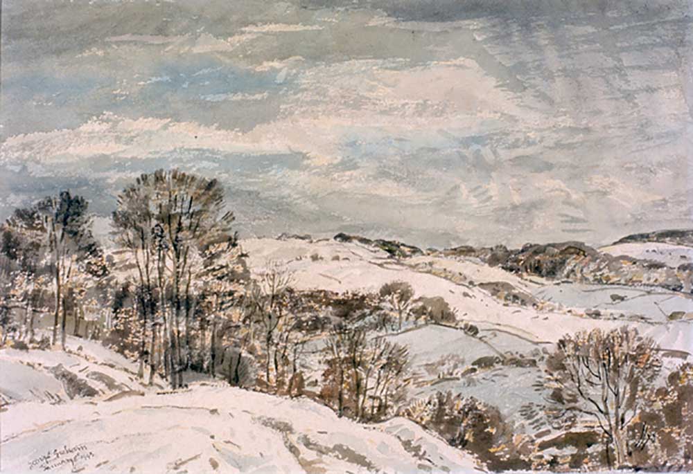 Winter in Wensleydale à George Graham