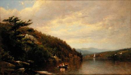 Boating on Lake George à George Henry Smillie