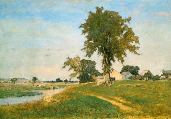 Old Elm at Medfield à George Inness