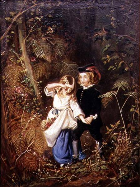Babes in the Wood or Lost Children à George John Pinwell