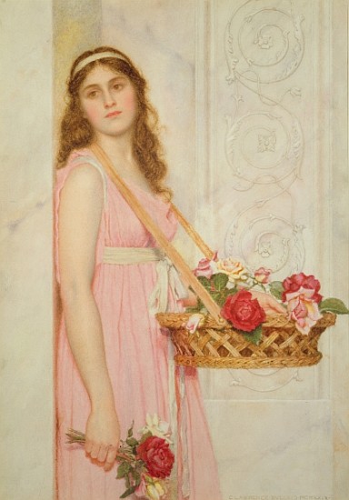 The Flower Seller à George Lawrence Bulleid