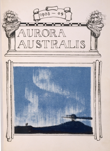 Frontispiece for ''Aurora Australis'', 1908-09 (colour litho)  à George Marston
