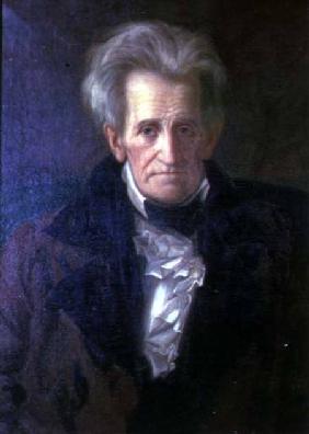 Portrait of Andrew Jackson (1767-1845) seventh President of the United States of America (1829-1837)