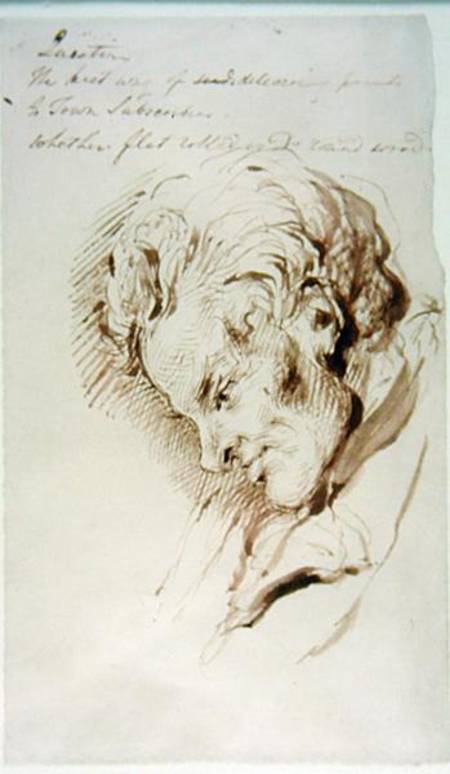 Profile of William Wilberforce (1759-1833) à George Richmond