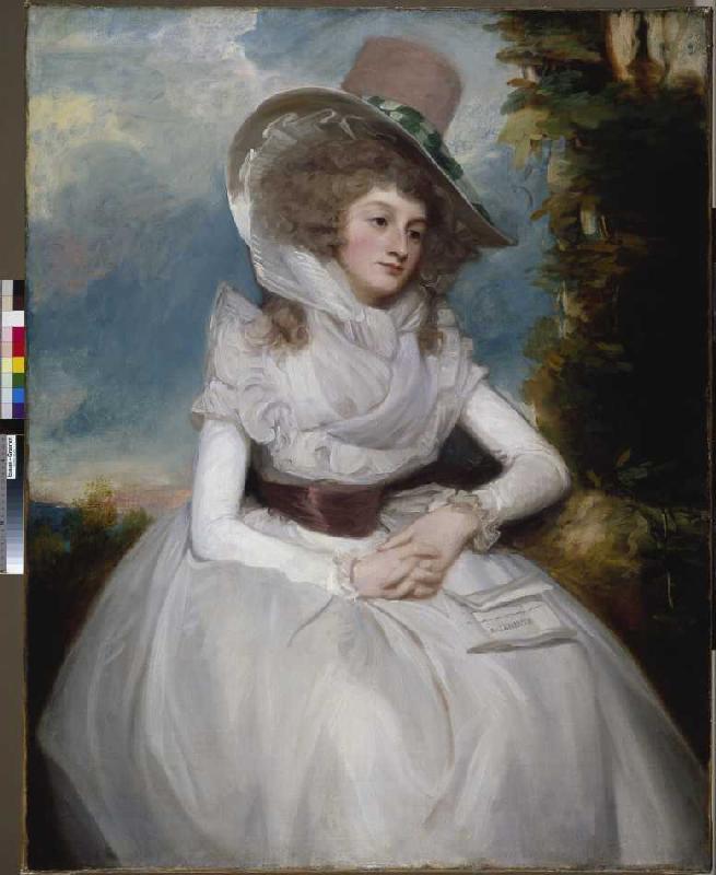 portrait de Catherine Clements à George Romney