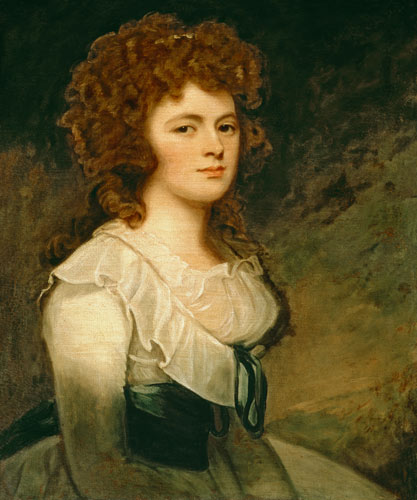 Portrait of Catherine Chichester à George Romney