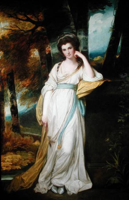 Portrait of Mrs. Henry Maxwell à George Romney