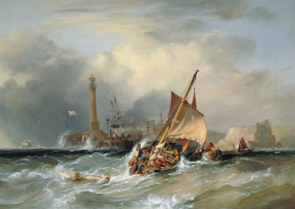 Lugger Entering Margate à George l'Ancien Chambers