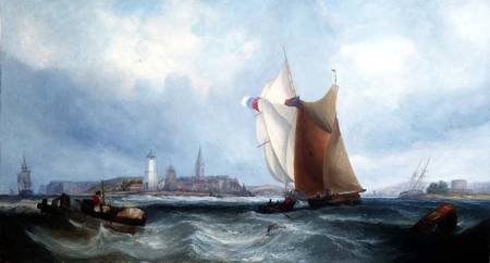 Shipping off the French Coast à George l'Ancien Chambers