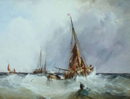 Shipping in the Solent à George l'Ancien Chambers