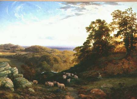 The Young Shepherd à George Vicat Cole