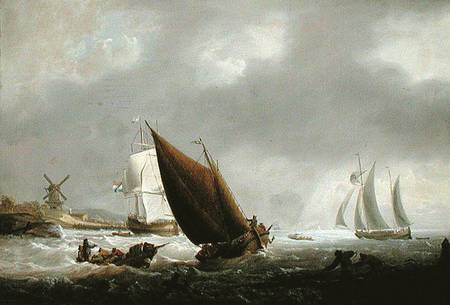 Shipping off a Dutch Estuary à George Webster