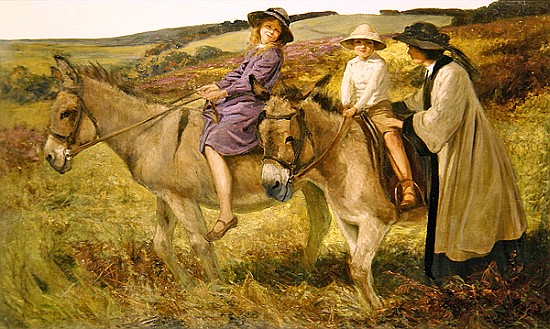 The Donkey Ride à George Edmund Butler
