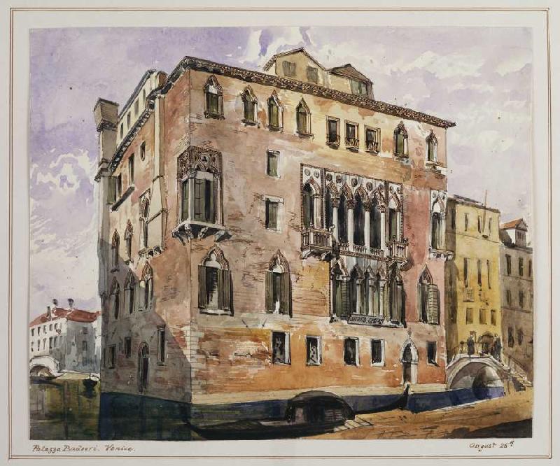 Palazzo Baldoer, Venedig. à George Edmund Street