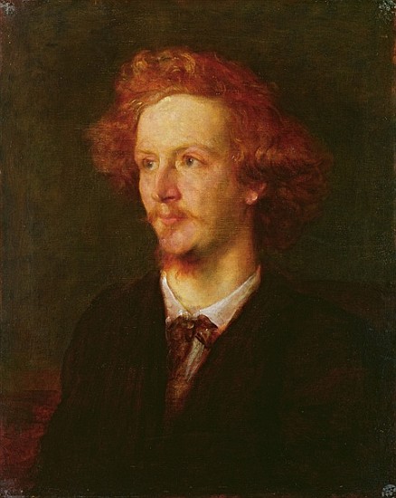 Portrait of Algernon Charles Swinburne (1837-1909) 1867 à George Frederic Watts