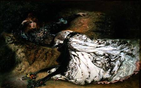 Sarah Bernhardt (1844-1923) à Georges Clairin